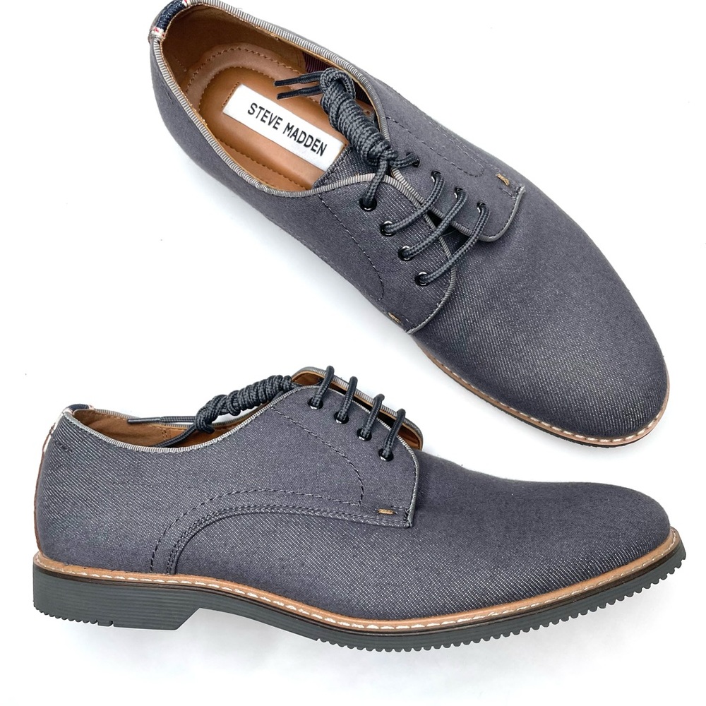 Steve Madden Men’s Nevins Denim Derby Size Women’s 9